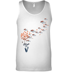 Denver Broncos dandelion shirt