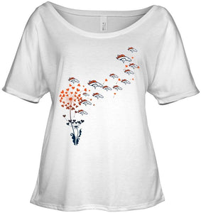 Denver Broncos dandelion shirt