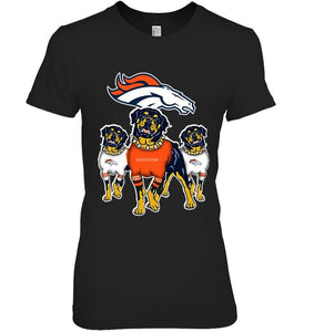 Denver Broncos Rottweilers fan hoodie