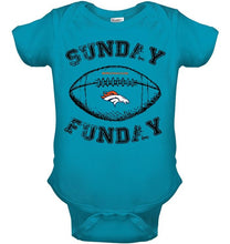 Load image into Gallery viewer, Sunday funday Denver Broncos lover shirt
