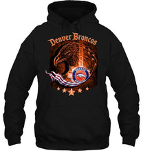 Load image into Gallery viewer, denver broncos eagle american flag shirt
