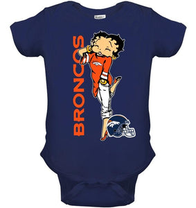 Denver Broncos betty boop fan shirt