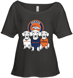 Dachshund Denver Broncos shirt