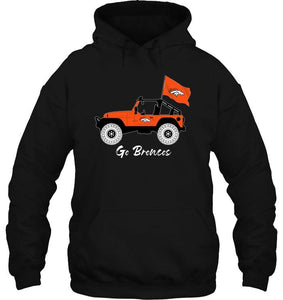 Go Denver Broncos Jeep shirt