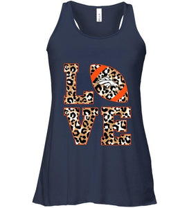 Love Denver Broncos panther pattern shirt