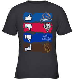 Boise State Broncos like fan shirt