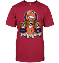 Load image into Gallery viewer, Denver Broncos Beagles fan shirt
