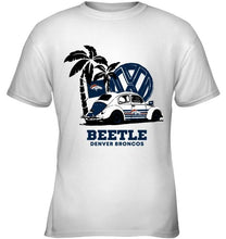 Load image into Gallery viewer, Denver Broncos beetle car volkswagen shirt
