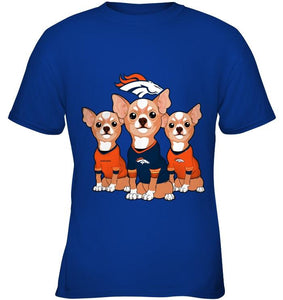 Denver Broncos Chihuahuas fan shirt