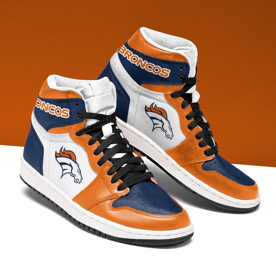 denver broncos orange running shoes jordan sneaker