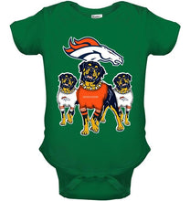 Load image into Gallery viewer, Denver Broncos Rottweilers fan hoodie
