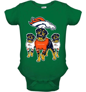 Denver Broncos Rottweilers fan hoodie