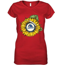 Load image into Gallery viewer, sunflower Boise State Broncos fan shirt
