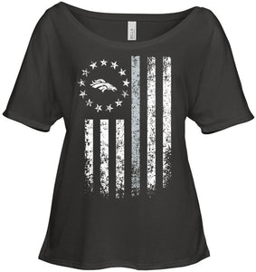 Denver Broncos american flag stars shirt