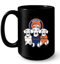 Load image into Gallery viewer, Dachshund Denver Broncos shirt
