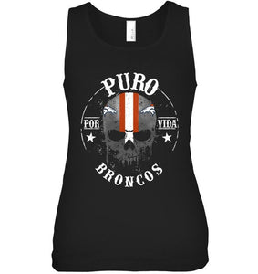 Puro Denver Broncos por vida fan shirt