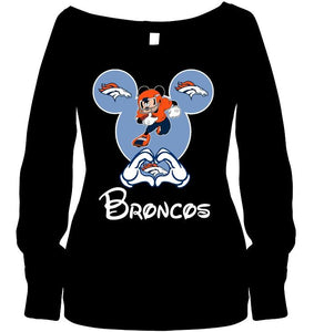 Denver Broncos Mickey shirt