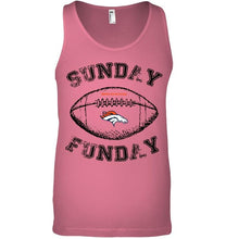 Load image into Gallery viewer, Sunday funday Denver Broncos lover shirt
