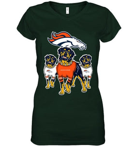 Denver Broncos Rottweilers fan hoodie