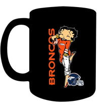 Load image into Gallery viewer, Denver Broncos betty boop fan shirt
