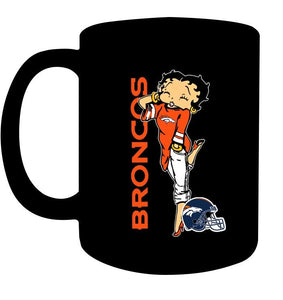 Denver Broncos betty boop fan shirt