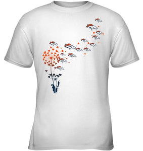 Denver Broncos dandelion shirt