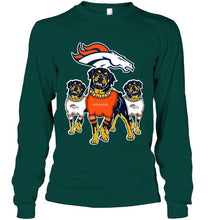 Load image into Gallery viewer, Denver Broncos Rottweilers fan hoodie
