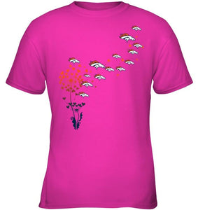 Denver Broncos dandelion shirt