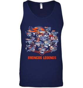 Denver broncos legends signed shirt