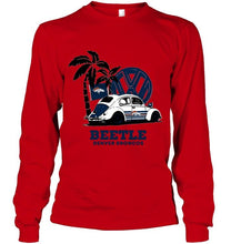 Load image into Gallery viewer, Denver Broncos beetle car volkswagen shirt
