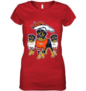 Denver Broncos Rottweilers fan shirt