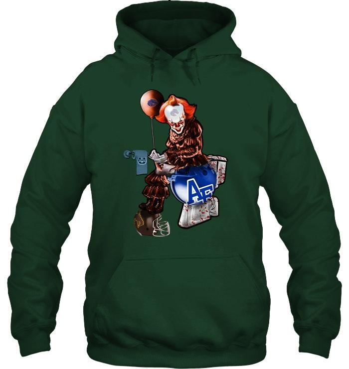 IT Boise State Broncos in toilet halloween hoodie