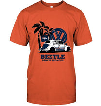 Load image into Gallery viewer, Denver Broncos beetle car volkswagen shirt
