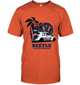 Denver Broncos beetle car volkswagen shirt