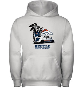 Beetle Denver Broncos on beach shirt