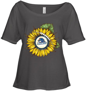 sunflower Boise State Broncos fan shirt