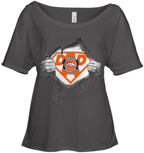 Denver Broncos dad superman shirt