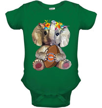 Load image into Gallery viewer, Elephant loves Denver Broncos shirt
