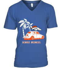 Load image into Gallery viewer, Denver Broncos beetle car shirt shirt
