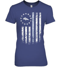 Load image into Gallery viewer, Denver Broncos american flag stars shirt
