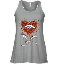 Load image into Gallery viewer, Denver Broncos tiny hearts shape shirt
