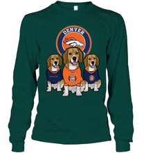 Load image into Gallery viewer, Denver Broncos Beagles fan shirt
