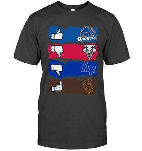 Boise State Broncos like fan shirt