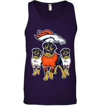 Load image into Gallery viewer, Denver Broncos Rottweilers fan hoodie

