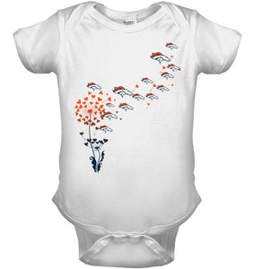 Denver Broncos dandelion shirt