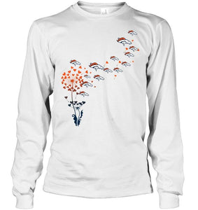 Denver Broncos dandelion shirt