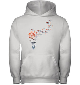 Denver Broncos dandelion shirt