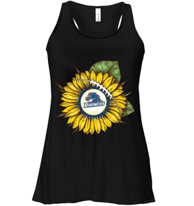 sunflower Boise State Broncos fan shirt