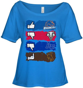 Boise State Broncos like fan shirt