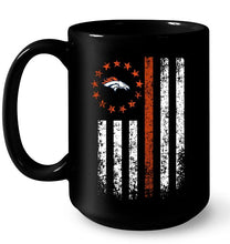 Load image into Gallery viewer, Denver Broncos american flag star shirt
